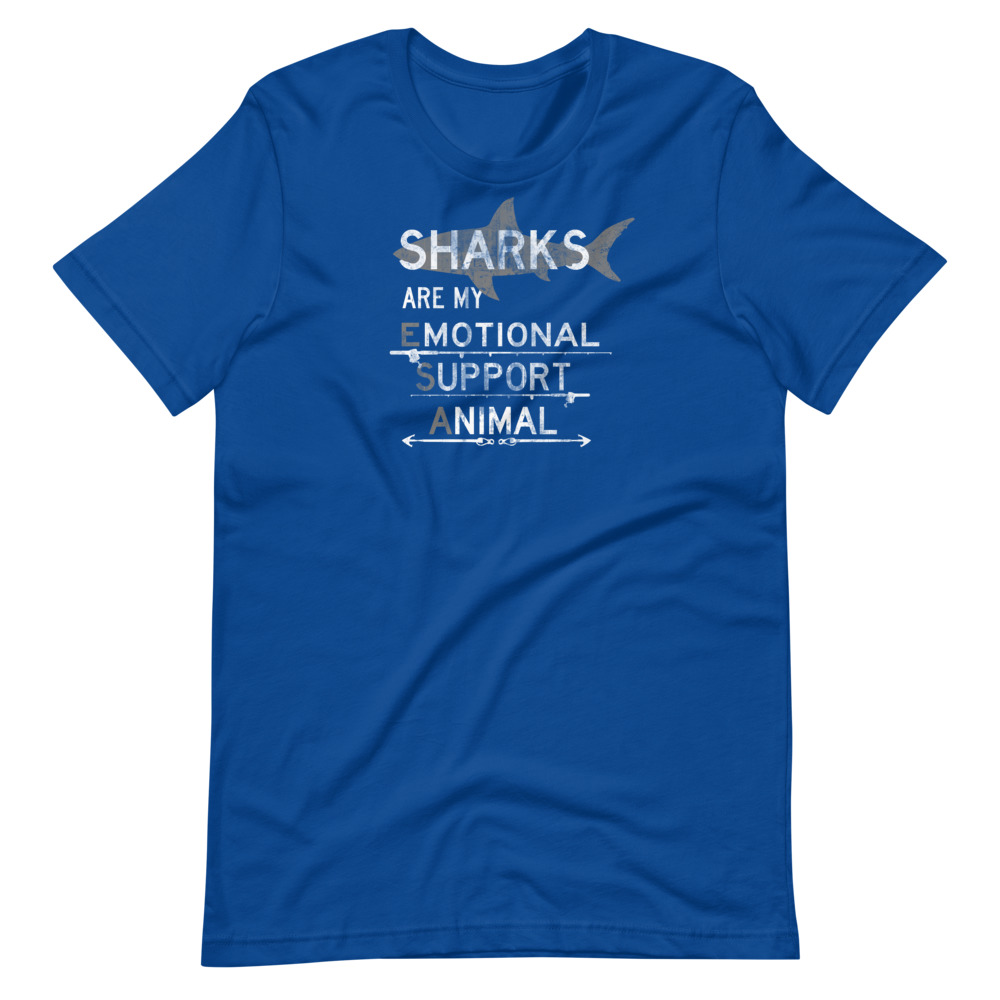 t shirts with sharks